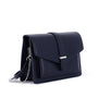 Flora & co Sac double bandoulières chaîne à magnétique bleu
