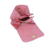 Vue 4 du Porte-monnaie cuir souple irisé 04 Rose Vif par Made in Italy.