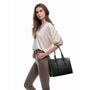 Sac cabas femme cuir synthétique noir - vue 5 | Crocochic