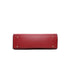 Gallantry Sac cabas femme pompon fourrure a4 rouge