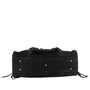Grand sac cabas bowling cuir suédé femme Noir other image 5