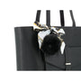Sac cabas femme cuir synthétique noir - vue 5 | Flora & co