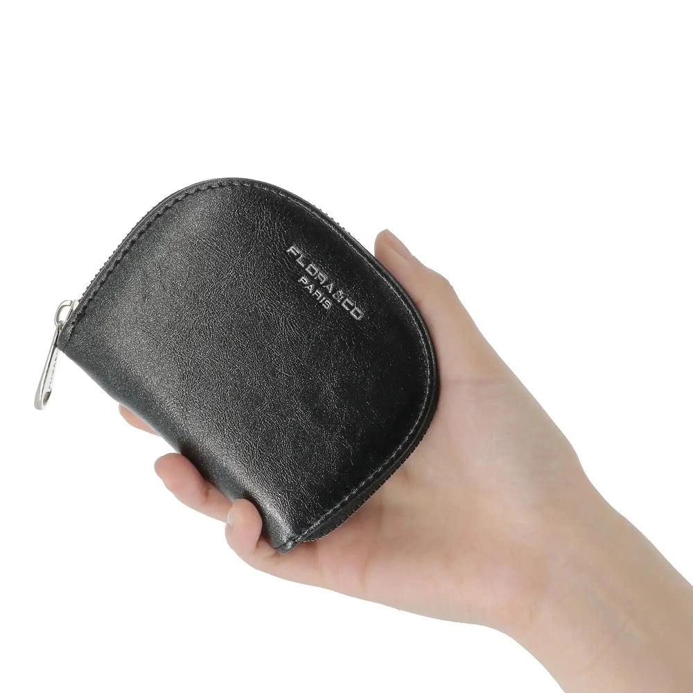 Flora & co Porte-cartes femme 11 emplacements noir