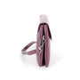 Sac bandoulière femme irisé rabat violet - Crocochic