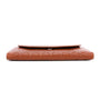 Gallantry Portefeuille longue tri-pli pu cuir matelassé camel