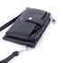 Pochette bandoulière femme téléphone bleu marine -Flora & co