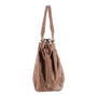 Sac cabas bowling femme simili cuir camel - vue 5 | Flora & co