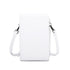 Pochette téléphone bandoulière femme blanc Gallantry