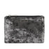 Flora & co Pochette femme suédine irisé gris argent