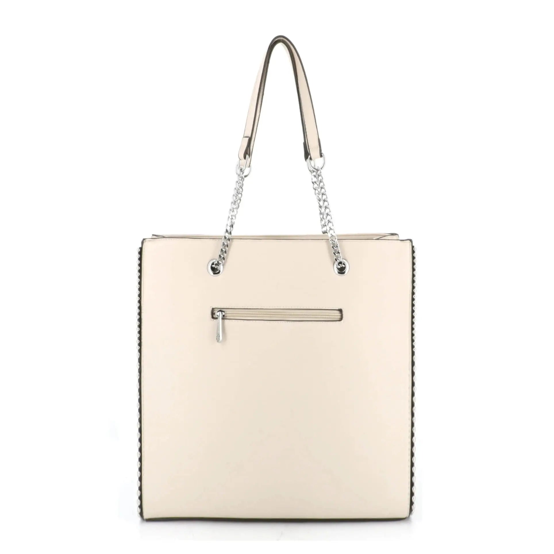 Crocochic Sac cabas femme format a4 lycée cours beige
