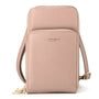 Sac bandoulière pochette téléphone 67 pouces Taupe Clair - Crocochic