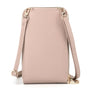 Sac bandoulière pochette téléphone 67 pouces Taupe Clair - Crocochic