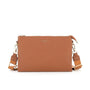 Flora & co Sa ville femme 3 bandoulières multipoches camel