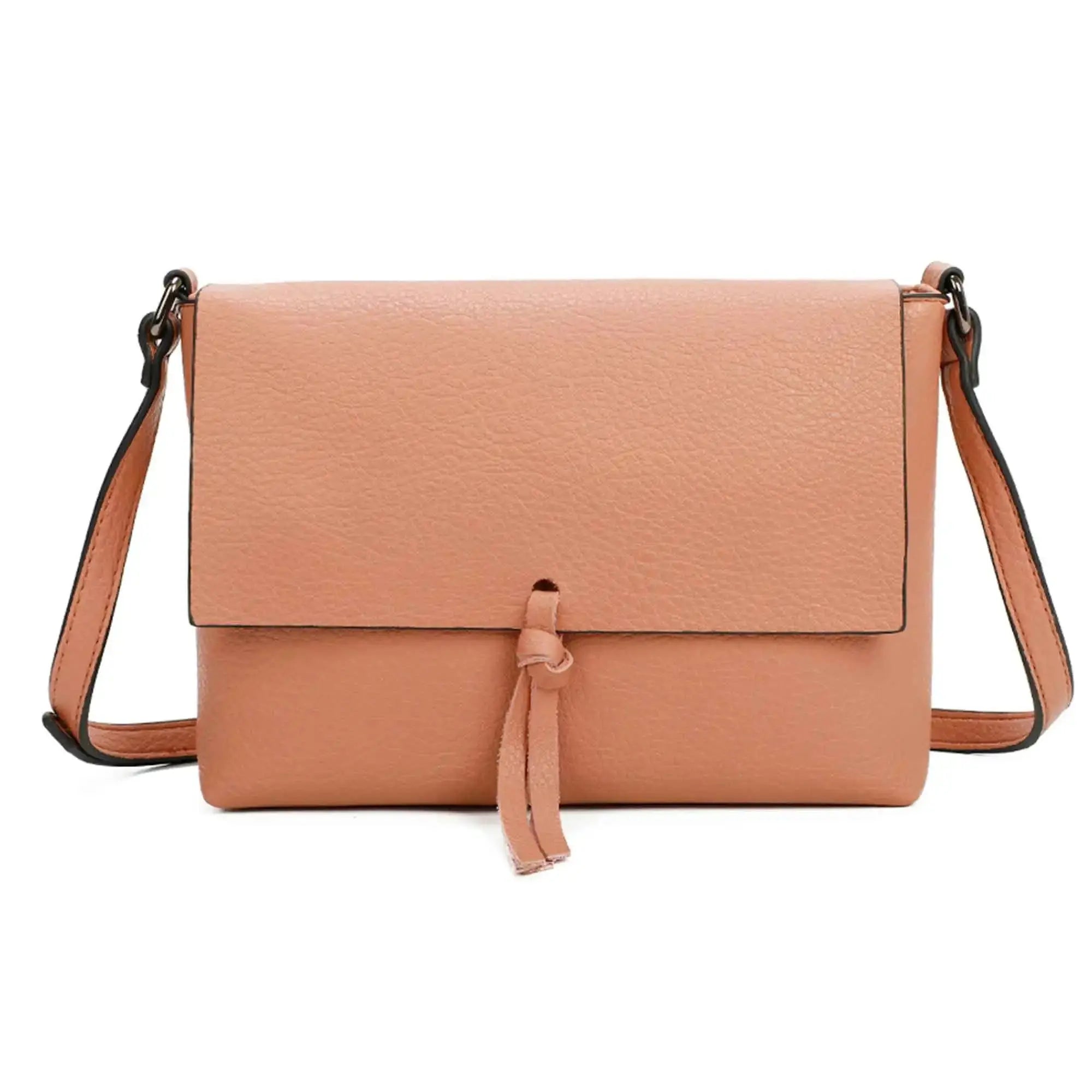 Sacoche bandoulière femme multipoche vieux rose Gallantry