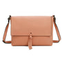 Sacoche bandoulière femme multipoche vieux rose Gallantry