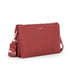 Flora & co Sa ville femme 3 bandoulières multipoches rouge foncé
