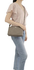 Flora & co Sa ville femme 3 bandoulières multipoches taupe foncé