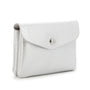Flora & co Porte-monnaie cartes irisé bouton rabat argent