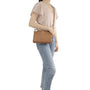 Flora & co Sa ville femme 3 bandoulières multipoches camel