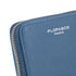 Flora & co Portefeuille porte-carte femme saffiano bleu jean