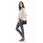 Flora & co Sac bandoulière femme rectangle rigide noir