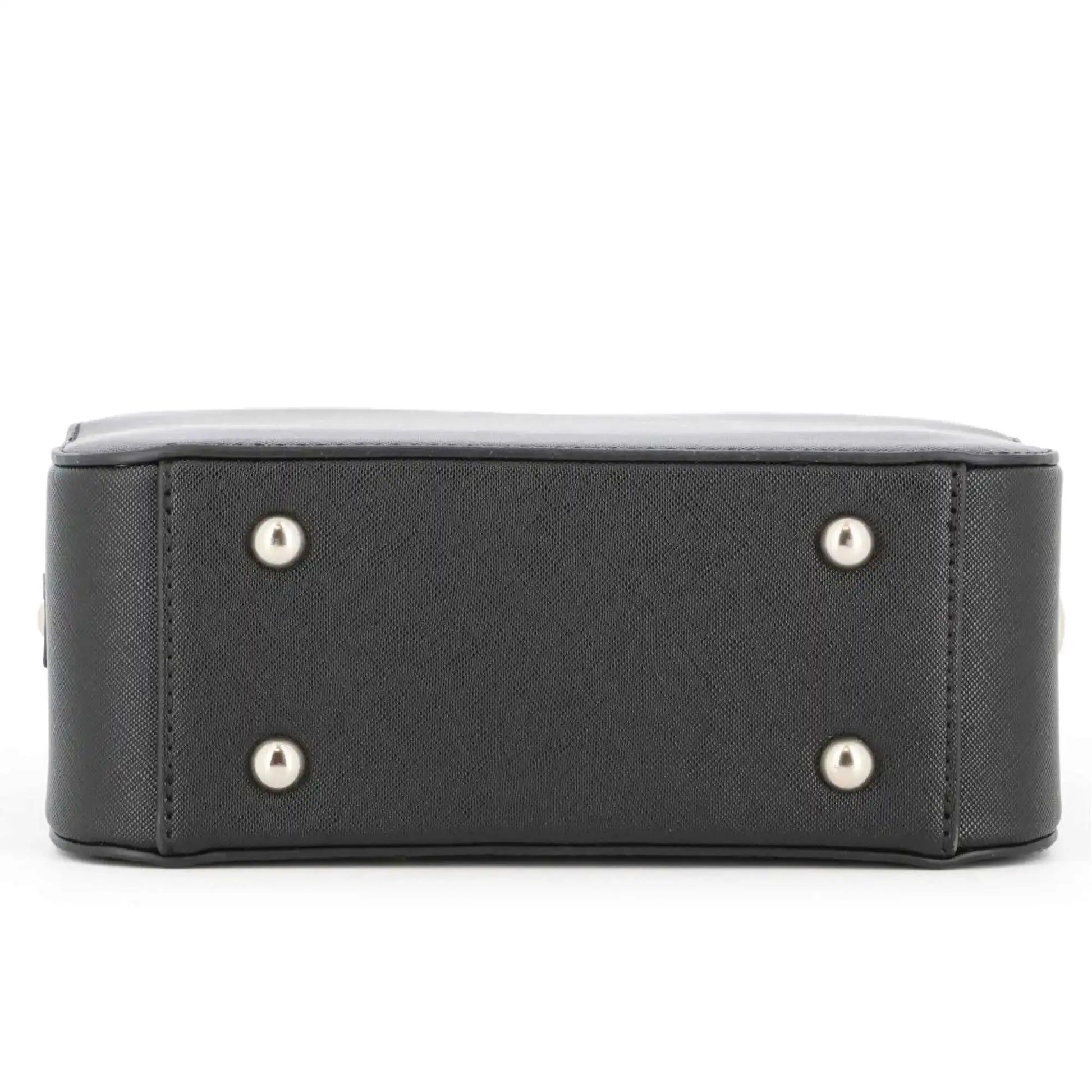 Flora & co Sac bandoulière femme rectangle rigide noir
