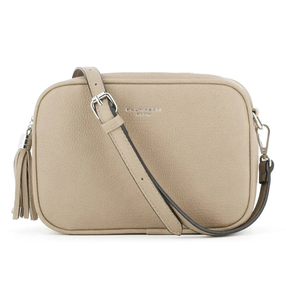 Flora & co Sac caméra bandoulière femme léger beige