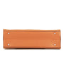 Sac cabas femme similicuir camel - vue 6 | Flora & co