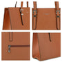 Flora & co Sac à main fourre-tout format a4 camel