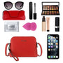 Sac bandoulière femme dragonne rouge - Crocochic