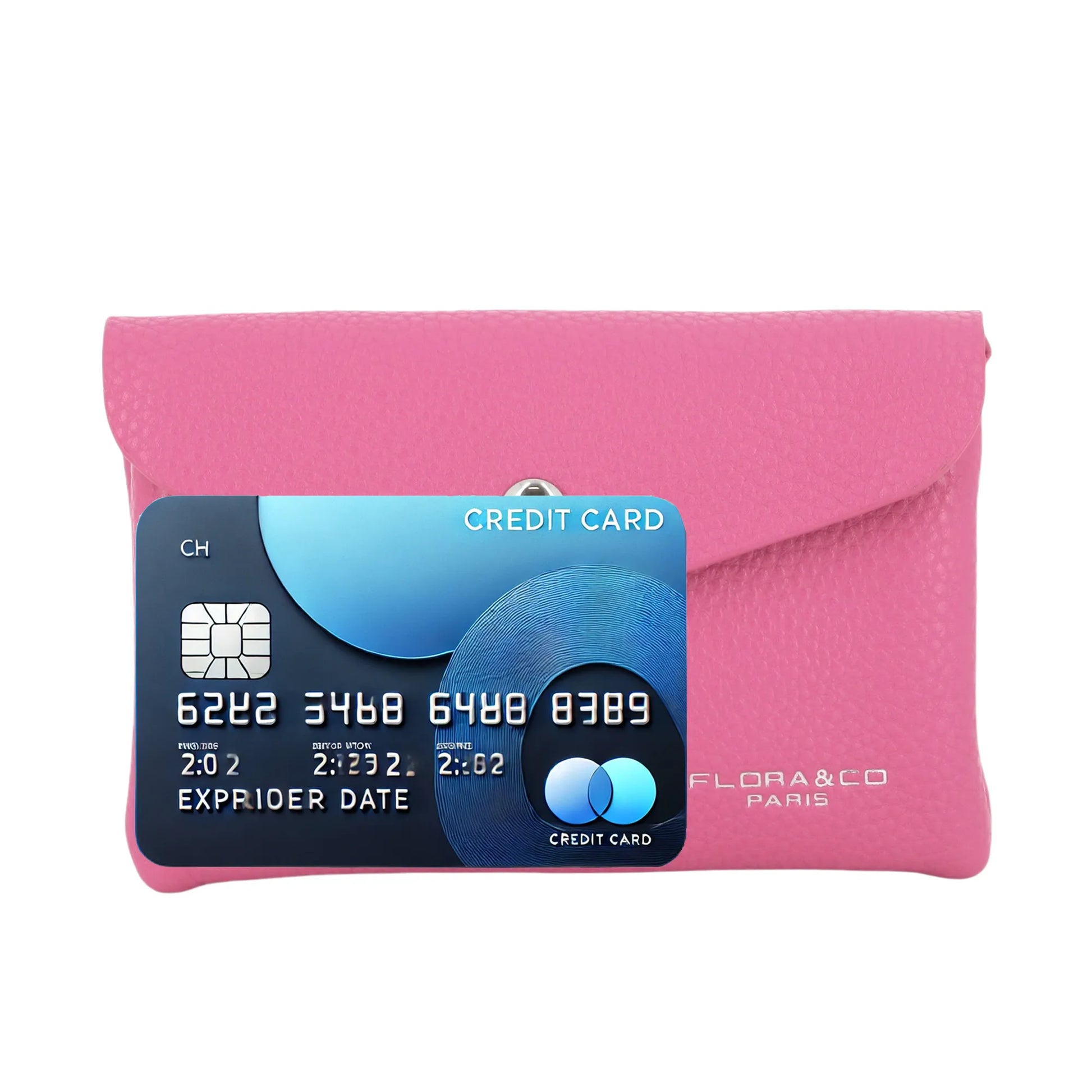 Porte-monnaie portefeuille femme mi-long Fuchsia other image 6