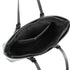 Gallantry Sac cabas femme a4 pompon fourlard noir