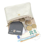 Porte-monnaie femme court cuir irisé Taupe Clair other image 6