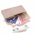Portefeuille pochette passeport cuir isiré Or Rose other image 6