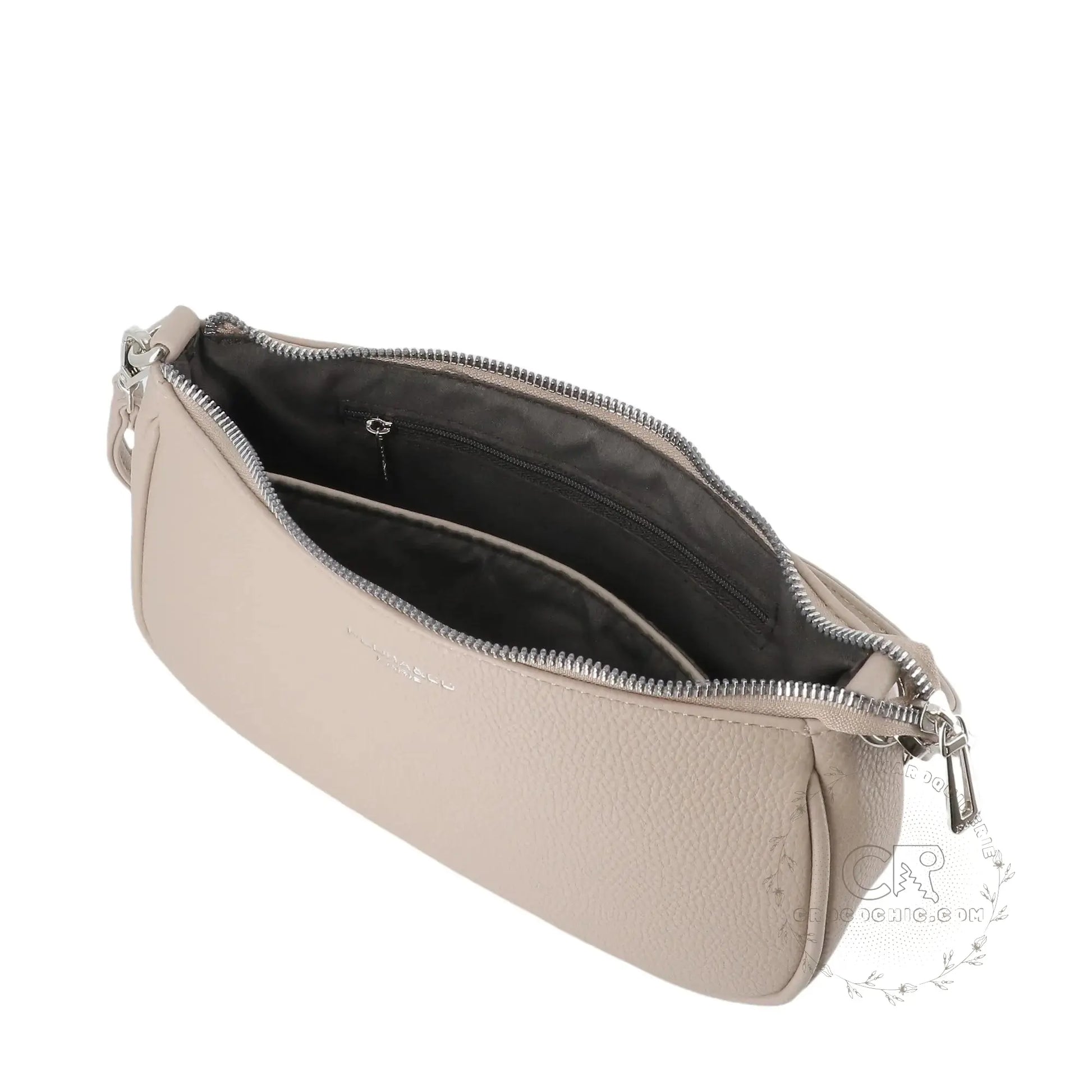 Flora & co Sac baguette avec bandoulière Beige