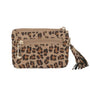 Vue 5 du Porte-monnaie Femme Similicuir Léopard Velouté Beige Taupe synthetique par Flora & co.