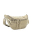 Flora & co Sac banane bandoulière femme daim irisé or