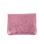 Vue 5 du Porte-monnaie femme cuir italien irisé 041 Rose Vif par Made in Italy.