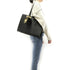 Flora & co Sac cabas femme a4 pompon foulard noir