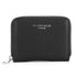 Flora & co Portefeuille monnaie femme souple noir