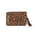 Vue 5 du Porte-monnaie Femme Similicuir Léopard Velouté Camel synthetique par Flora & co.
