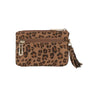 Vue 5 du Porte-monnaie Femme Similicuir Léopard Velouté Camel synthetique par Flora & co.