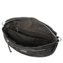 Flora & co Sac banane bandoulière suédine noir