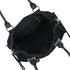 Grand sac bowling similicuir suédine femme Noir other image 6