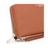 Flora & co Portefeuille long femme rigide classique camel