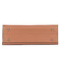 Sac cabas femme similicuir camel - vue 6 | Crocochic