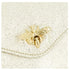 Made in Italy Sac bandoulière chaîne cuir femme irisé or