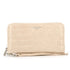 Flora & co Portefeuille femme brillant pu cuir croco beige
