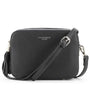 Flora & co Sac bandoulière femme rectangle rigide noir