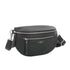 Flora & co Sac banane bandoulière femme multipoches noir